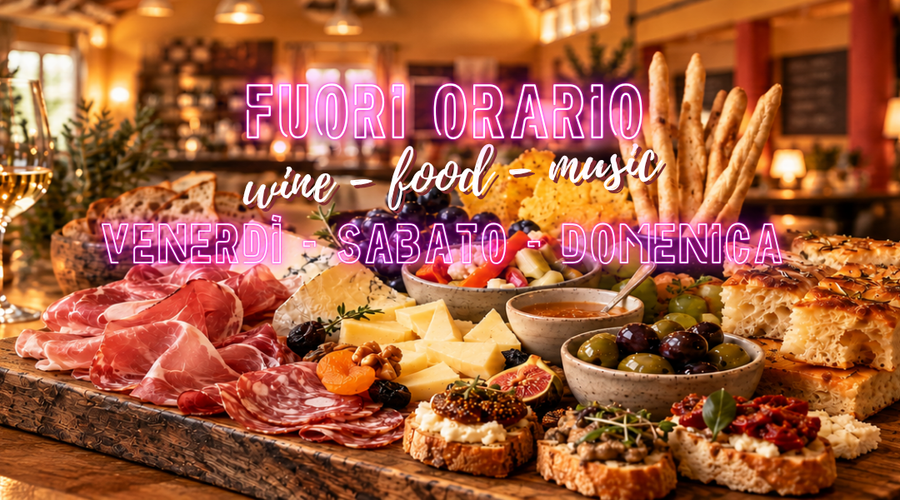 Fuori Orario | i nostri vini e nuovi sapori da condividere